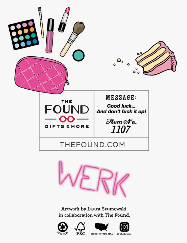 RuPaul Happy Birthday Card