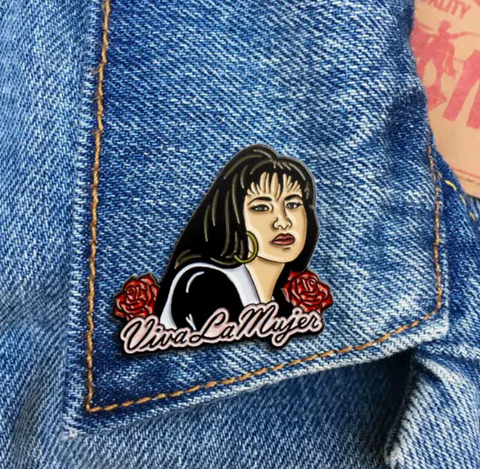 Selena Viva La Mujer Pin