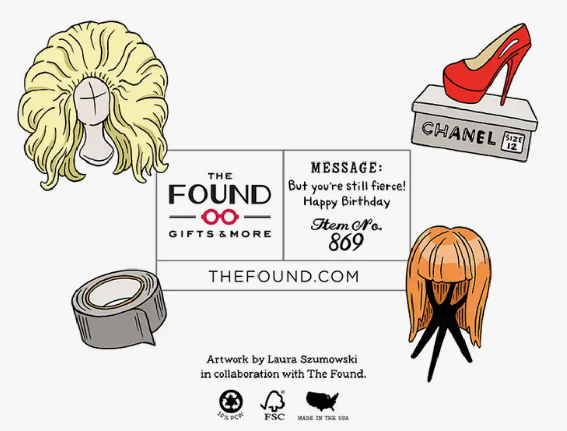 The Found | Aging is a Drag Card