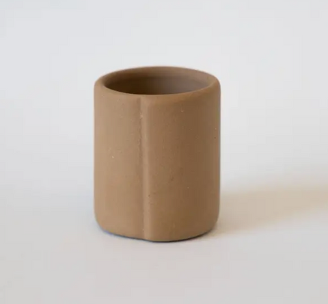 Four-Eyes Mini Planter - Moroccan Sand Clay