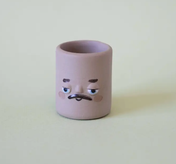 Keith Mini Planter - Moroccan Sand Clay