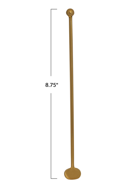 Antique Brass Cocktail Stirrer