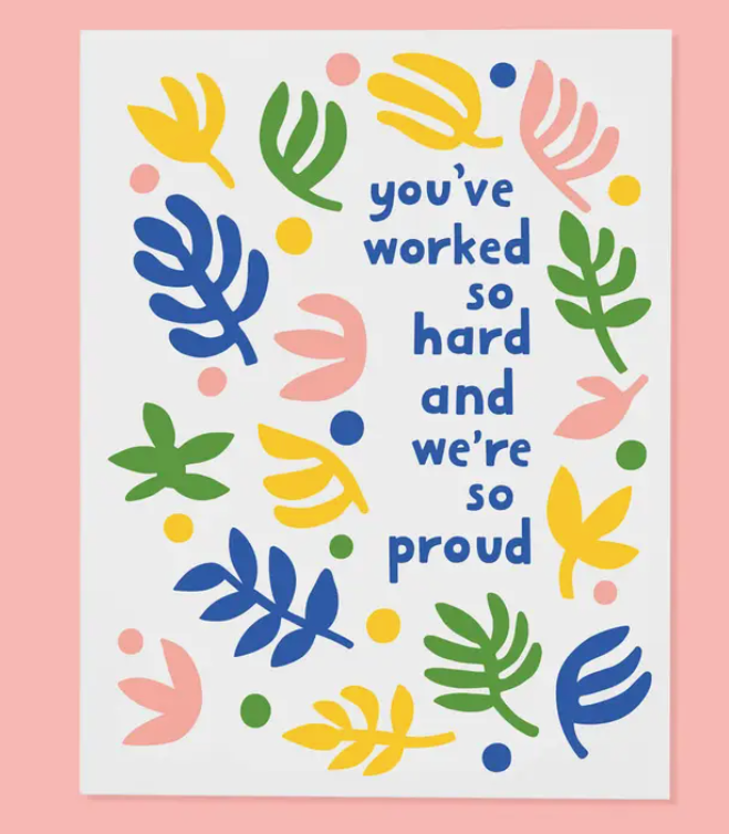 Worked So Hard Card