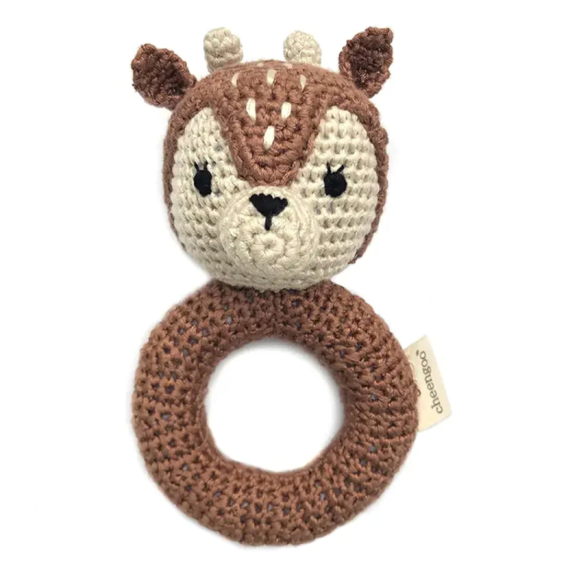 Cheengoo Organic Crochet Rattles - Stay Forever
