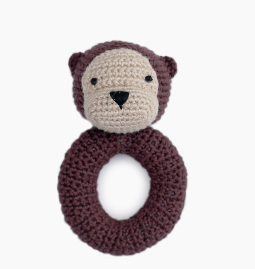 Cheengoo Organic Crochet Rattles - Stay Forever