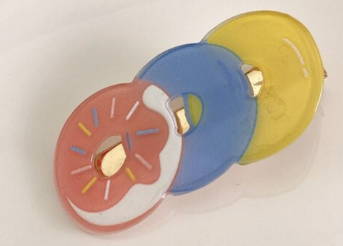 Colorful Barrette Hair Clip