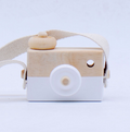 Colored Toy Wooden Camera