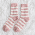 Striped Fuzzy Socks