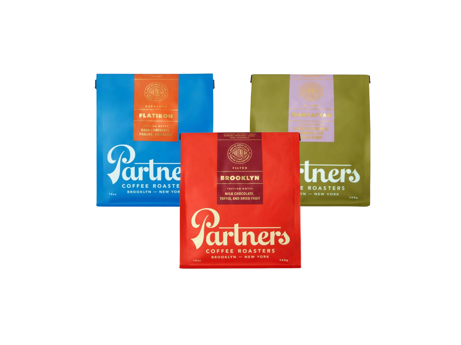 Partners Whole Bean Coffee 12 oz