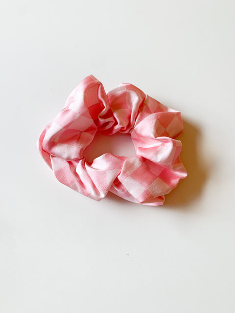 Checkered Scrunchies