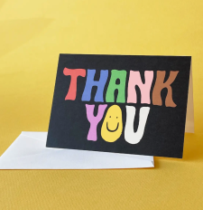 Groovy Thank You Card