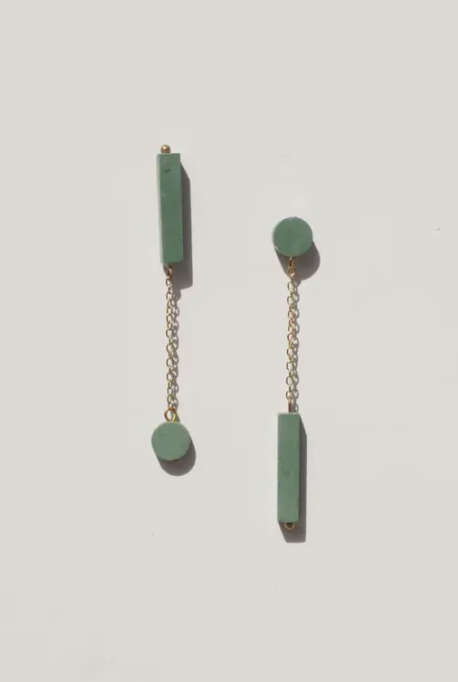 Mojave Reverse Clay Earrings - Joshua Tree