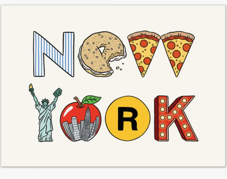 New York City Icons Cards - 8 Pack