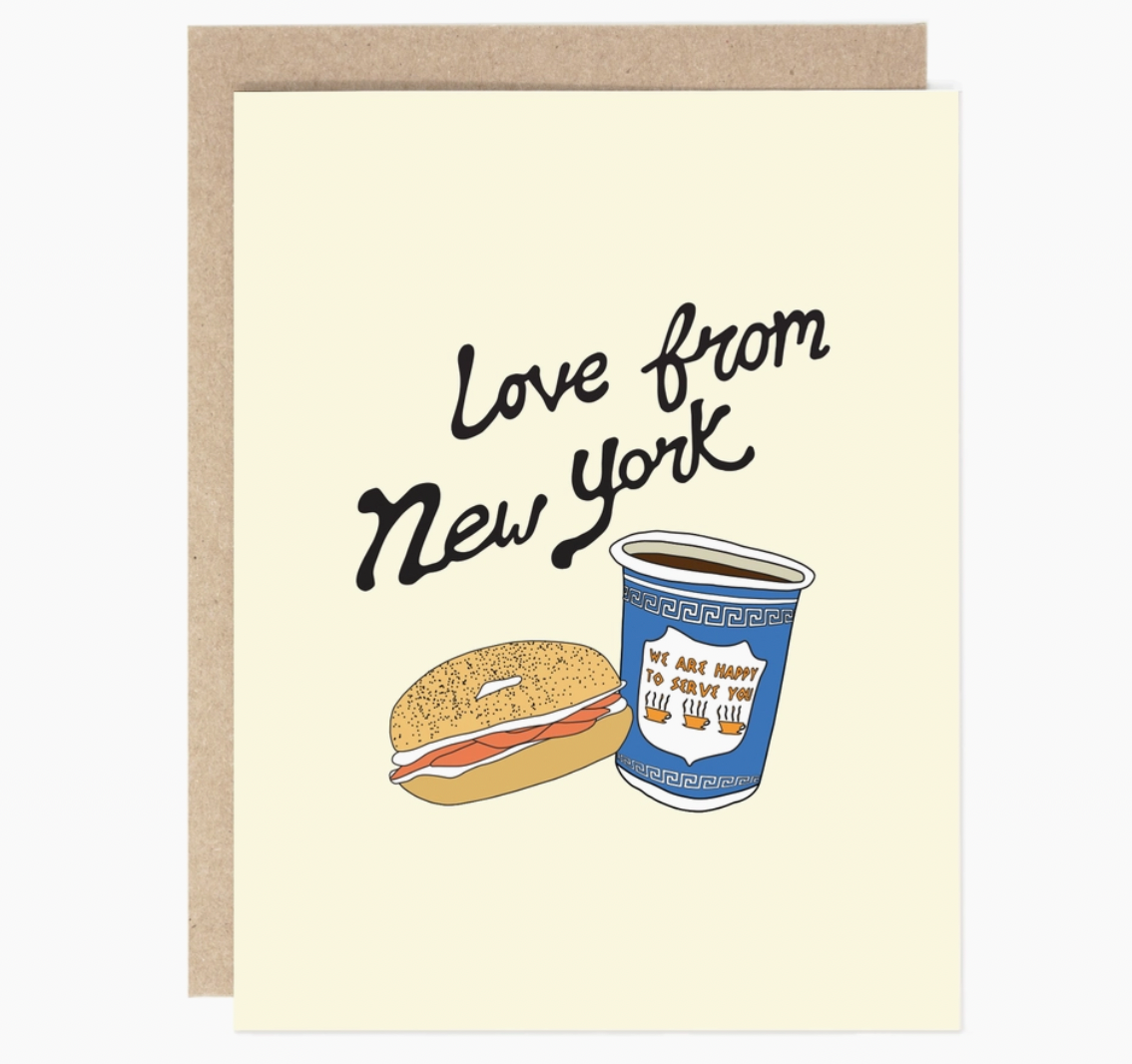 Bagel & Coffee Love from New York