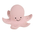 Octopus - Natural Organic Rubber Teether, Rattle & Bath Toy