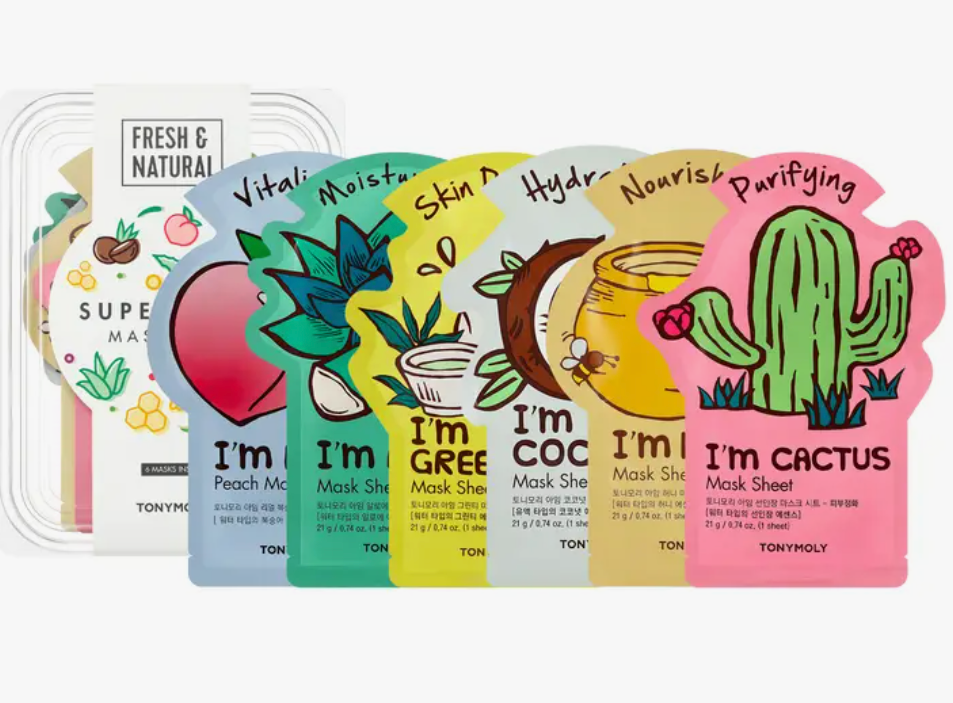 Super Food Bowl Sheet Mask Set