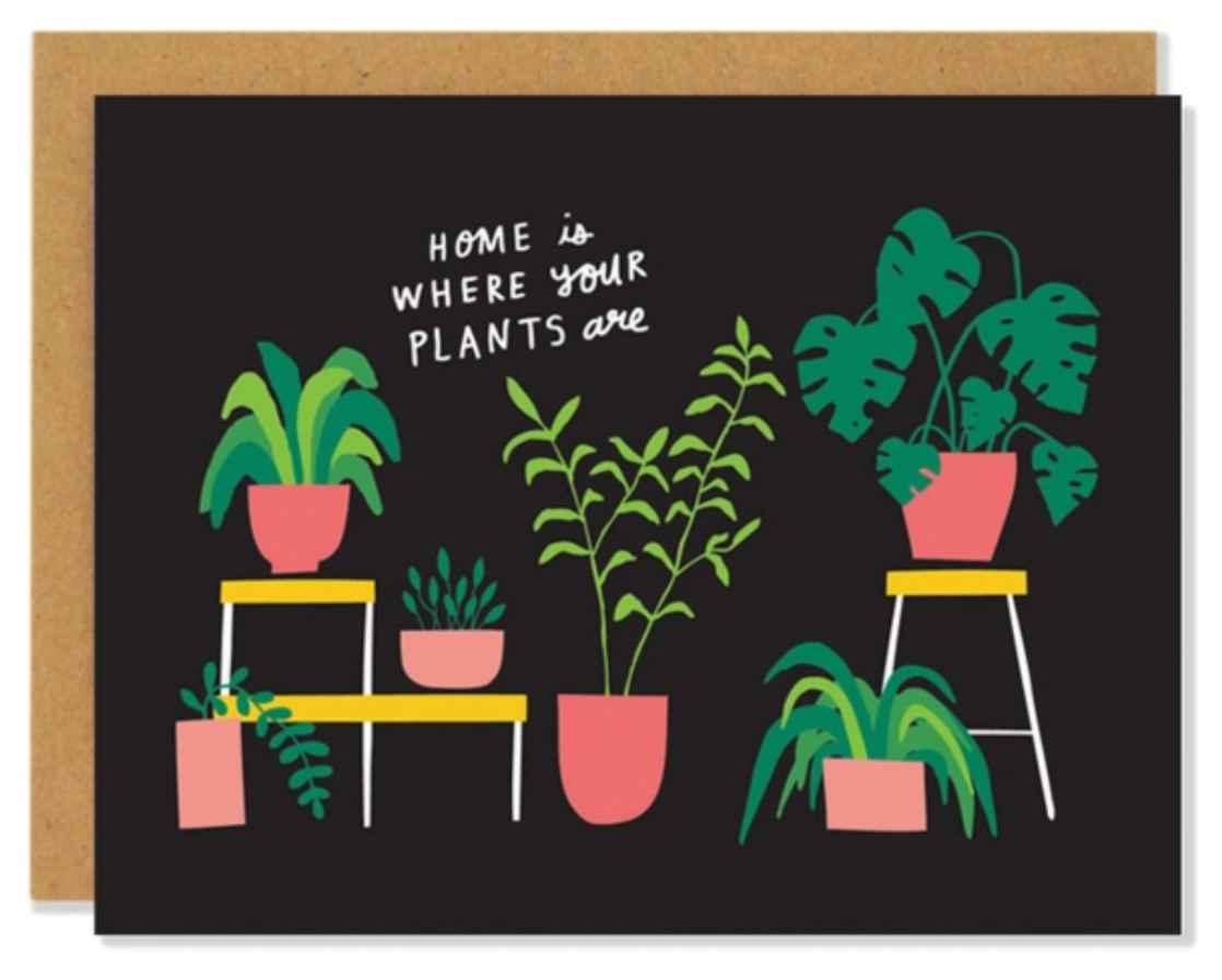 Houseplants Card