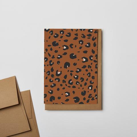 Leopard Notecard (Box Set of 6)