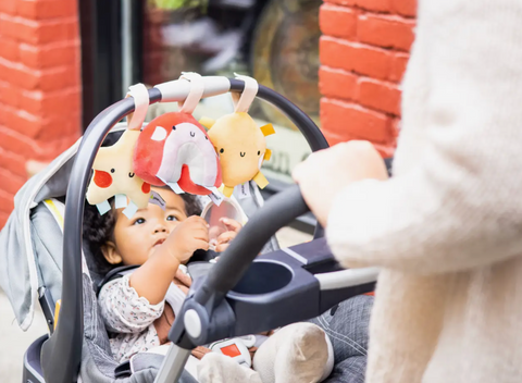 Stroller Toy Set of 3, Rainbow