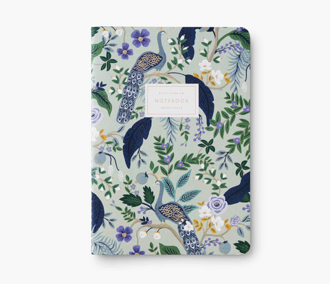 Peacock Notebook Set of 3