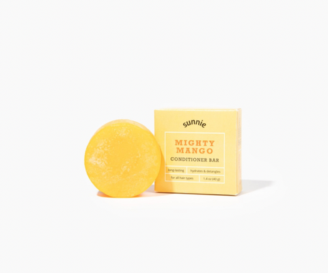 Sunnie Mighty Mango Shampoo & Conditioner Bars