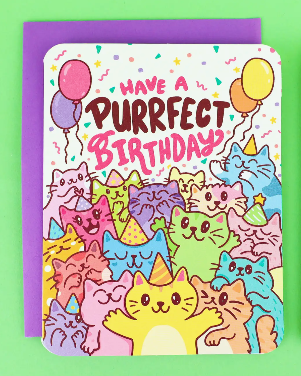 Have A Purrfect Birthday Card