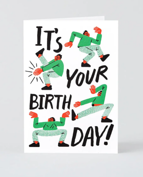 Birthday Dance Card