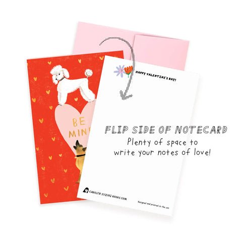 Puppy Love Valentine's Day Card