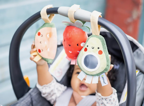 Stroller Toy Set of 3, Fruit
