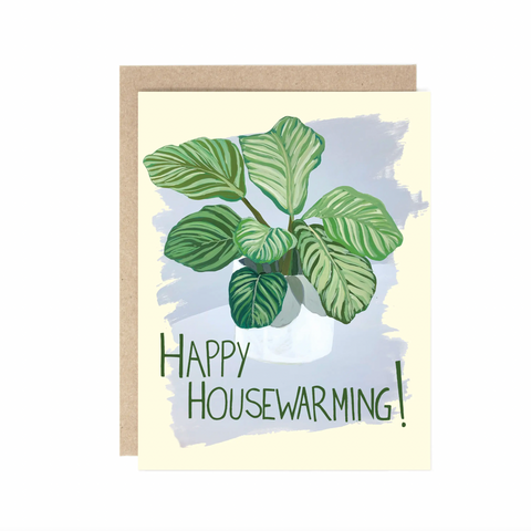 Happy Housewarming New Plant Card