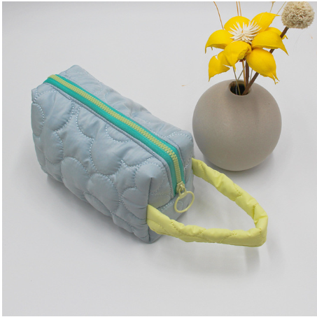Quilted Cosmetic Bag