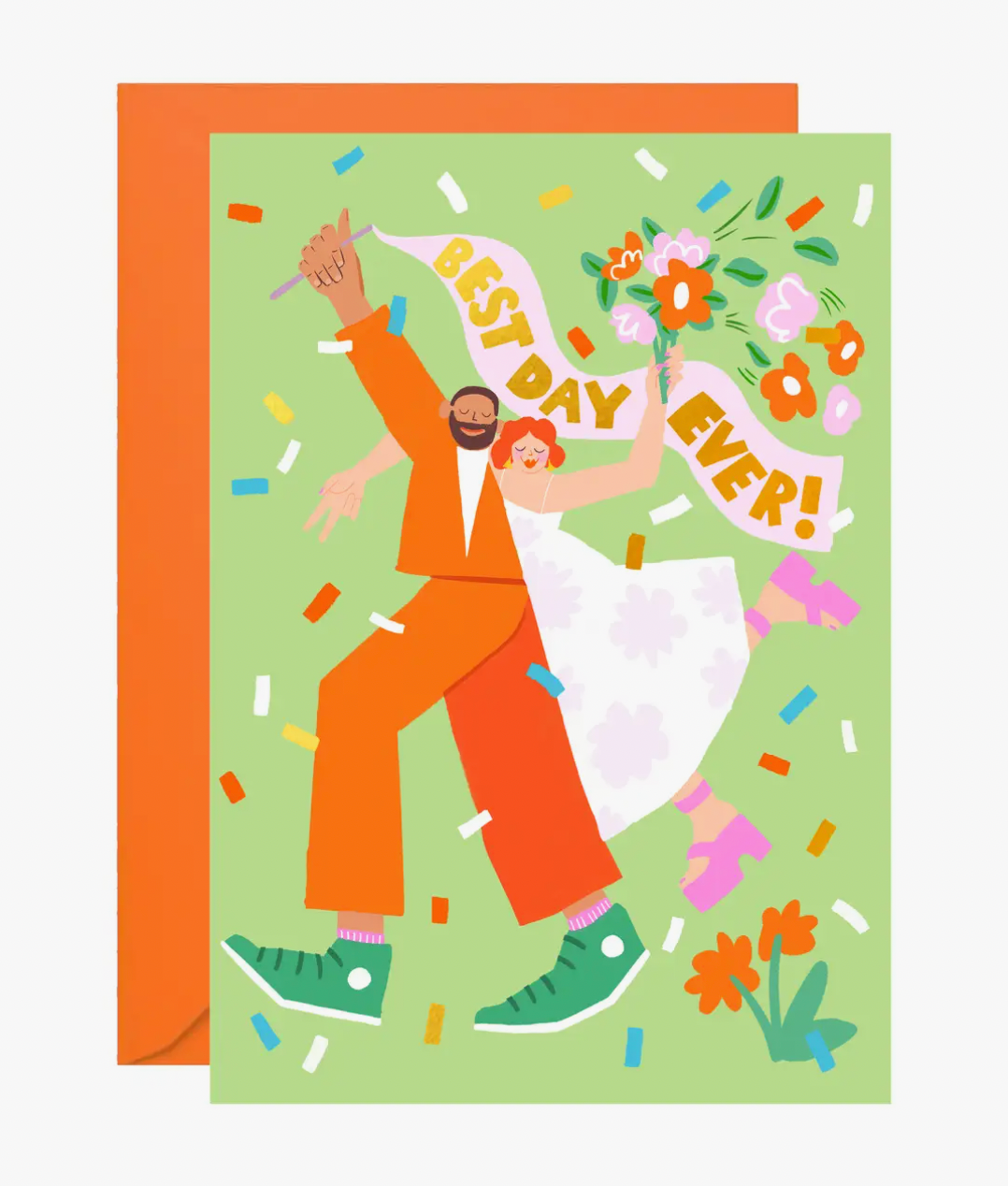 Best Day Ever Wedding Card - Stay Forever