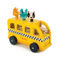 Wooden Animal Taxi