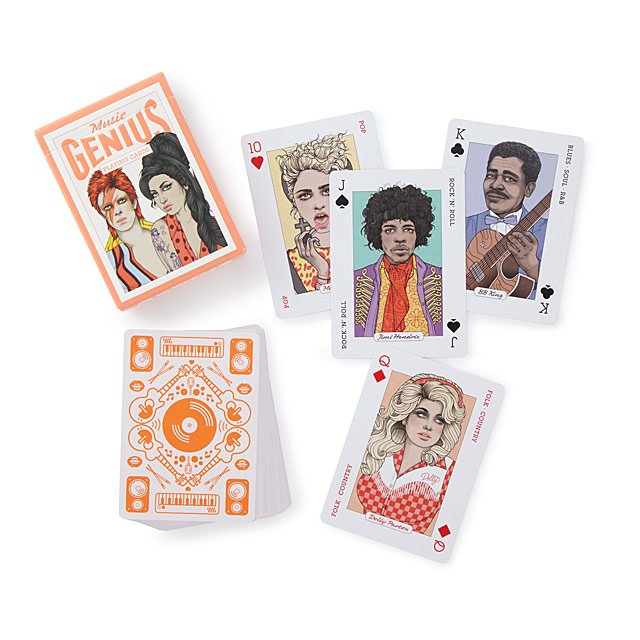 Music Genius Playing Cards - Stay Forever