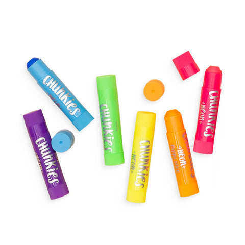 Chunkies Neon Paint Sticks - Set of 6