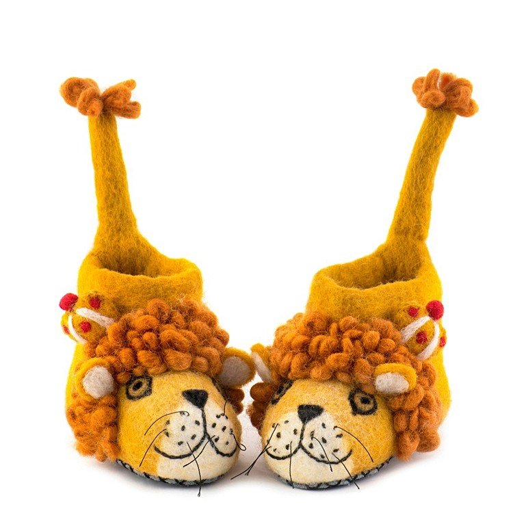 Leopold the Lion Children's Slippers