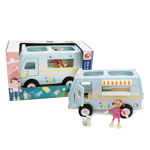 Wooden Ice Cream Van Set