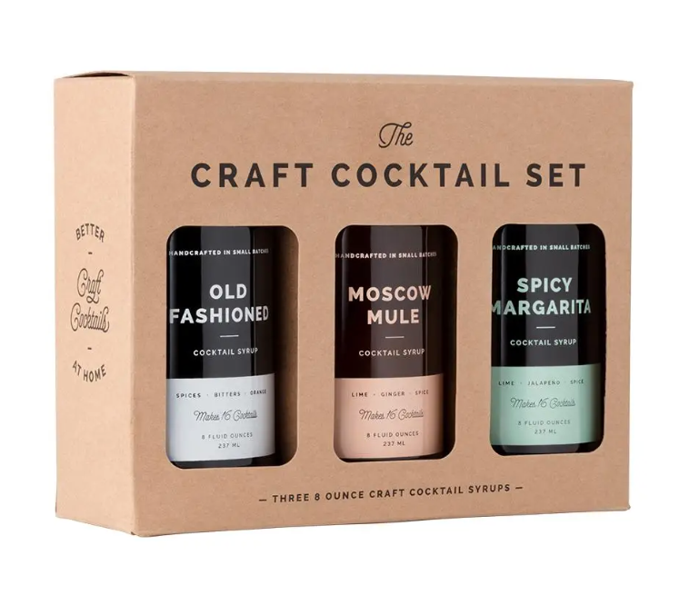 Craft Cocktail Syrup Set