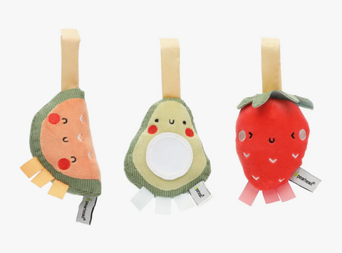 Stroller Toy Set of 3, Fruit