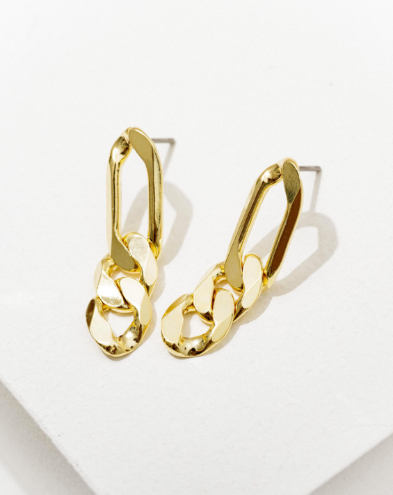 Chain Post Earrings