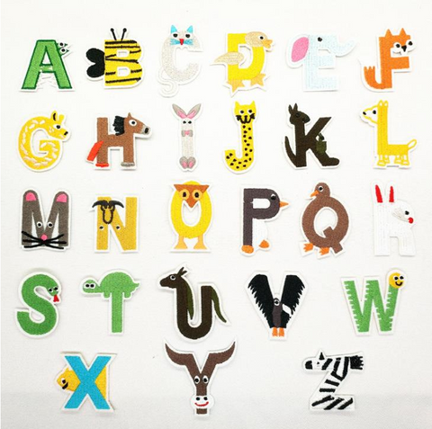 Alphabet Patches