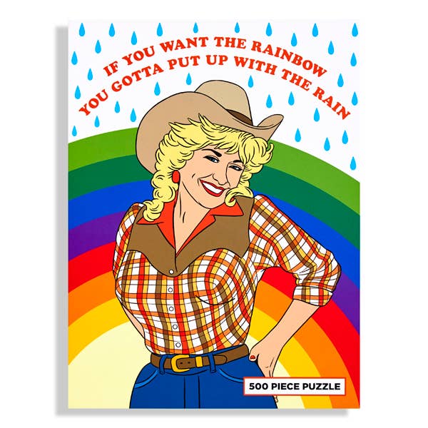Cowgirl Rainbow Puzzle