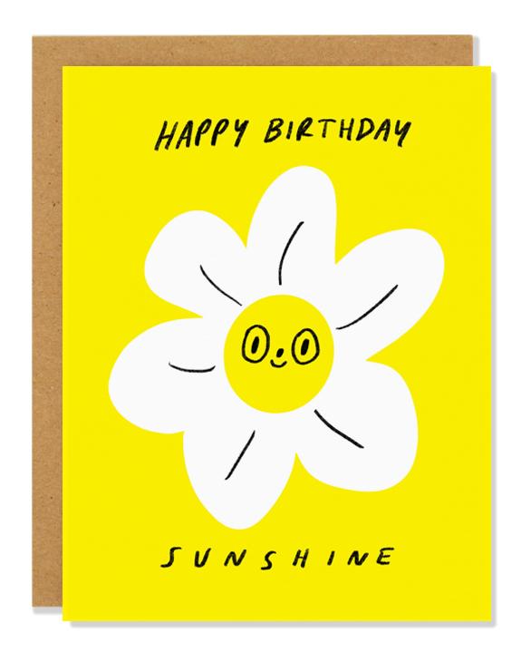 Sunshine Birthday Card