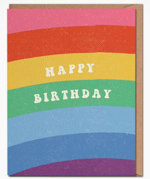 Rainbow Happy Birthday