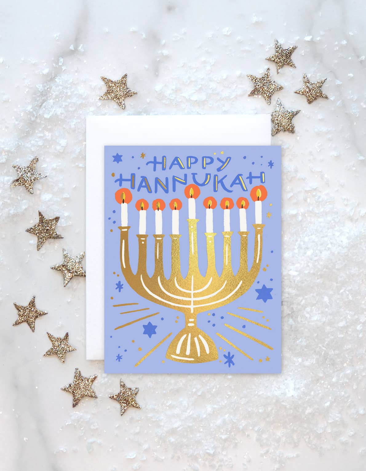 Starry Menorah