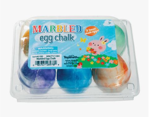 Marbled Egg Chalk, 6 pack