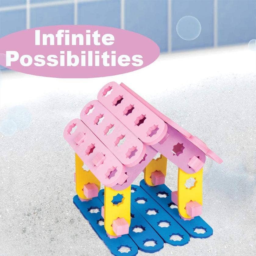 Bath Blocks Planks & Pegs Starter Set