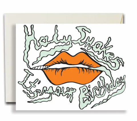 Holy Smokes Birthday Card