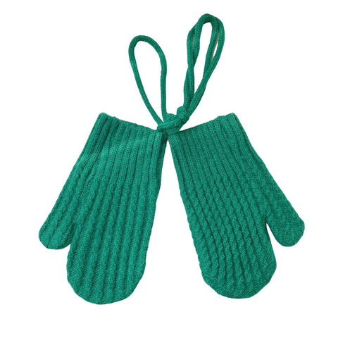 Kids Knitted Mittens
