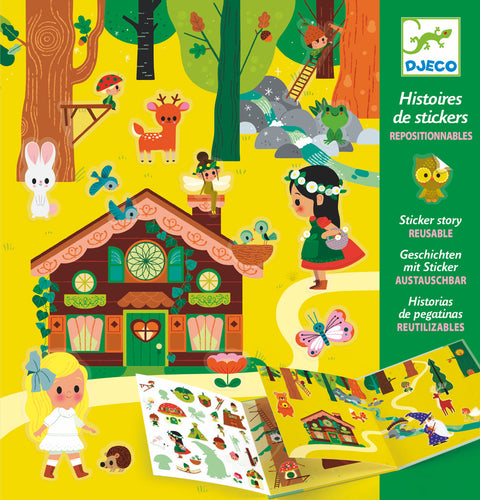Petit Gift Sticker Stories The Magical Forest